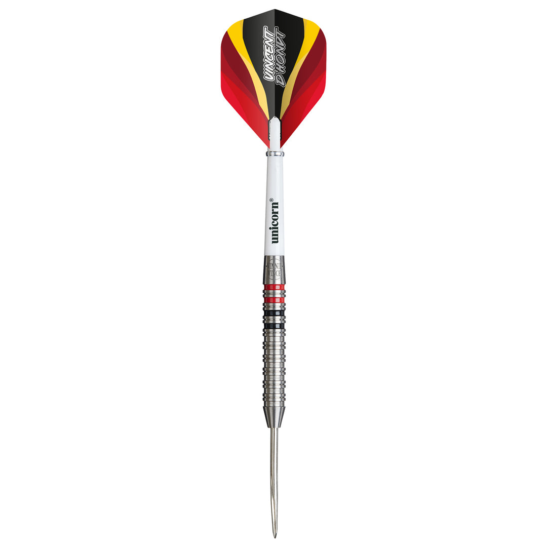 Vincent D'Hondt 90% Tungsten Steel Tip Darts by Unicorn