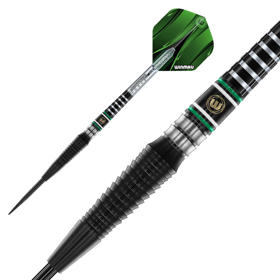 Sniper Black 90% Tungsten Steel Tip Darts by Winmau