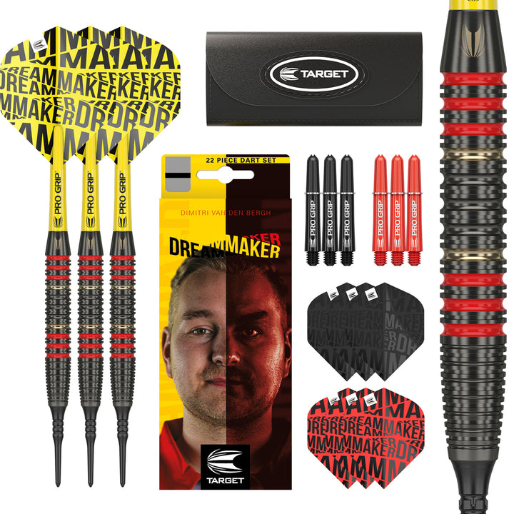 Dimitri van den Bergh Brass Soft Tip Darts by Target