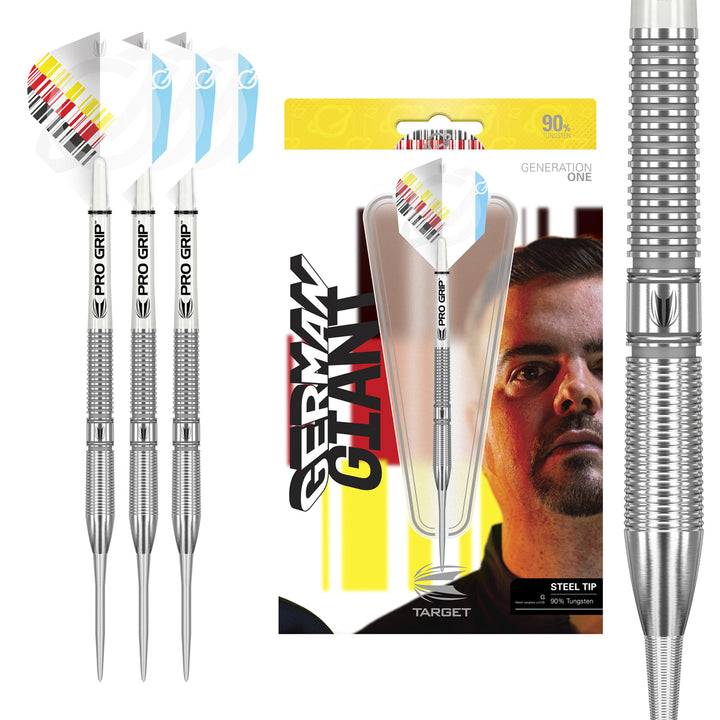 Gabriel Clemens 90% Tungsten Steel Tip Darts by Target