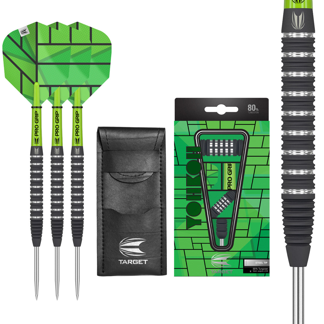 Yohkoh 02 80% Tungsten Steel Tip Darts by Target