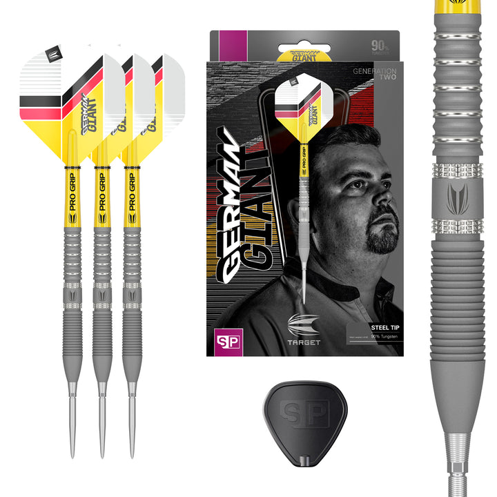 Gabriel Clemens G2 90% Tungsten Swiss Point Steel Tip Darts by Target