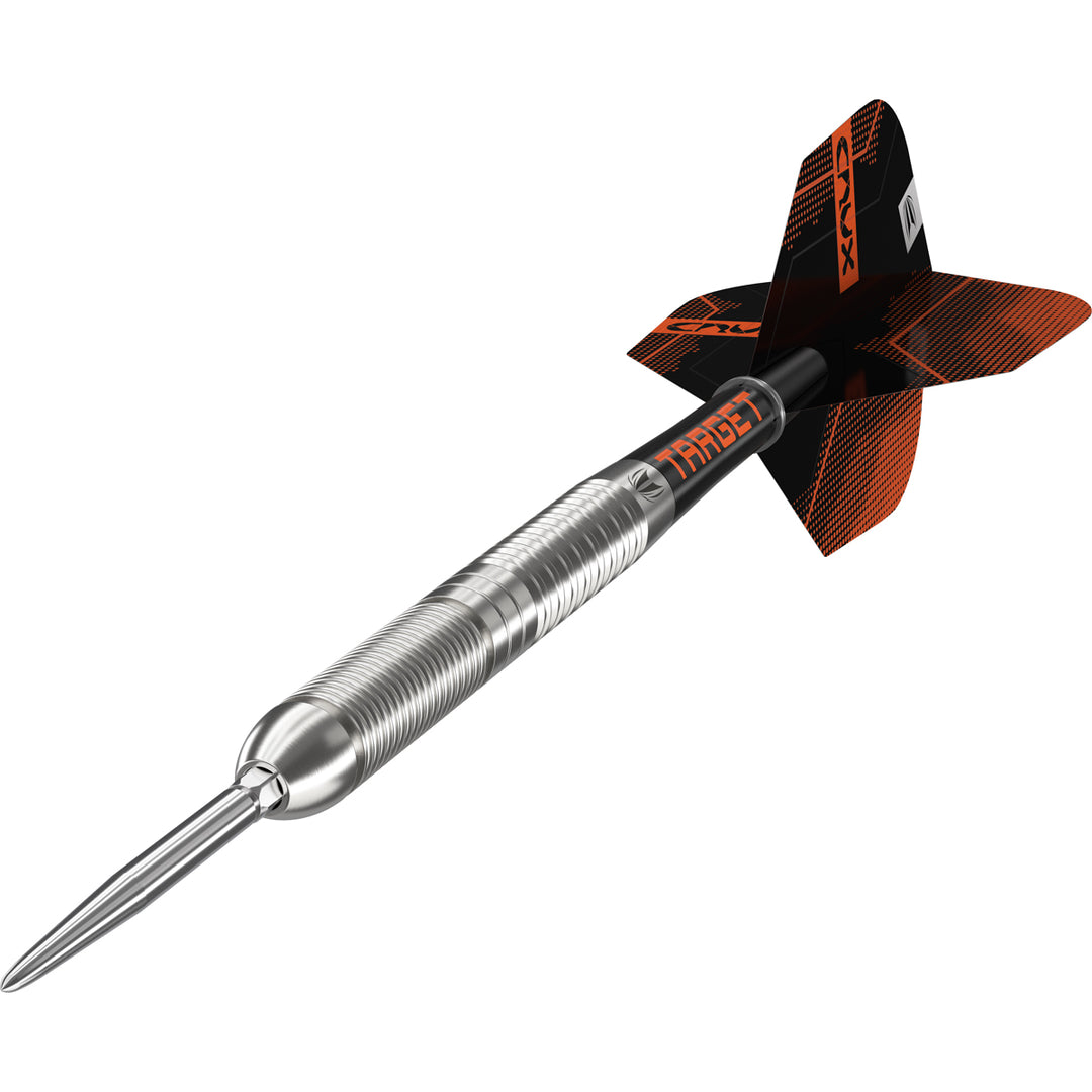 Crux 01 90% Tungsten Swiss Point Steel Tip Darts by Target