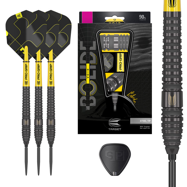 Bolide Void 03 90% Tungsten SP Steel Tip Darts by Target