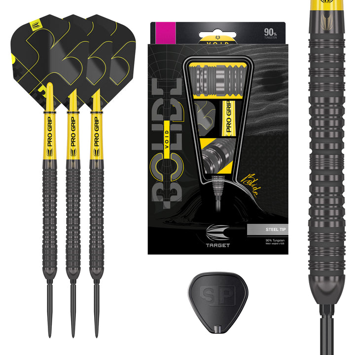 Bolide Void 04 90% Tungsten SP Steel Tip Darts by Target