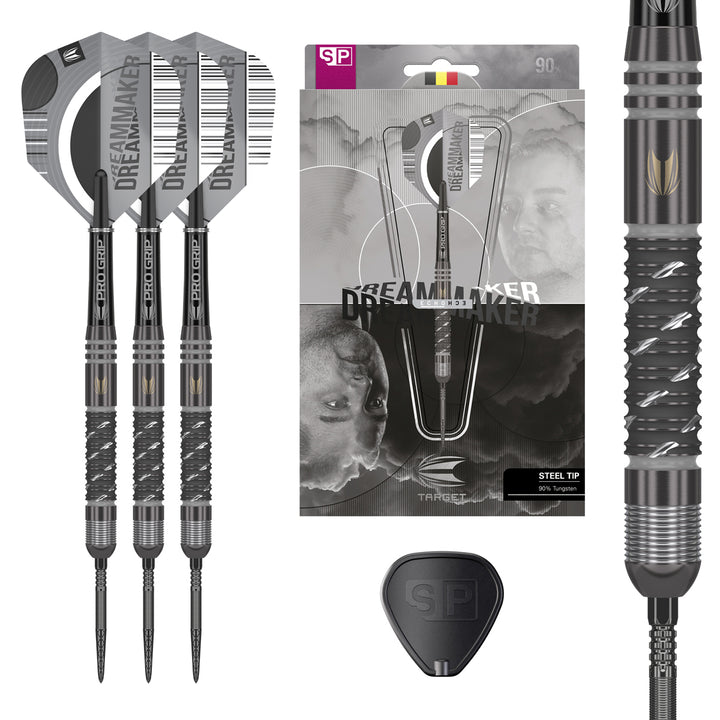 Dimitri Van Den Bergh x Echo 90% Tungsten SP Steel Tip Darts by Target