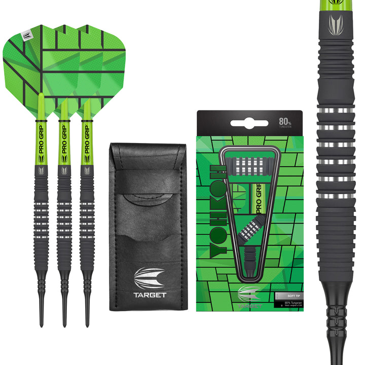 Yohkoh 11 80% Tungsten Soft Tip Darts by Target