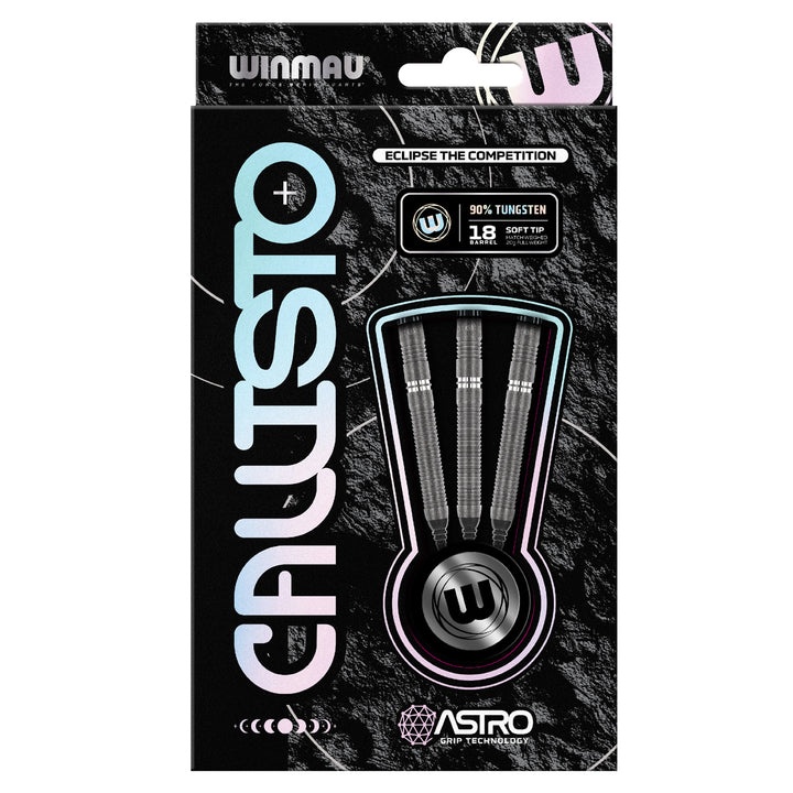 Callisto 01 90% Tungsten Soft Tip Darts by Winmau