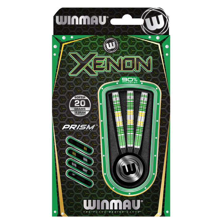 Xenon 90% Tungsten Soft Tip Darts by Winmau