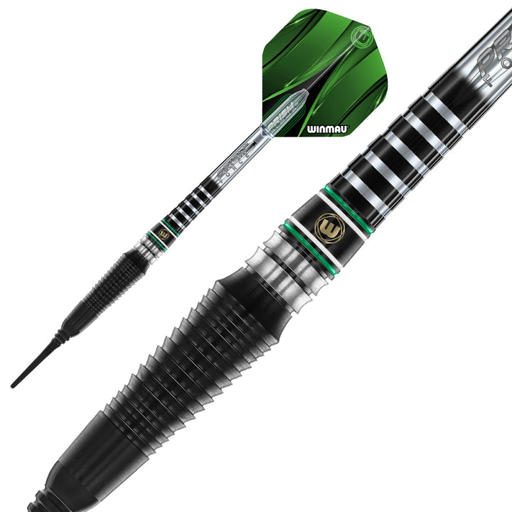 Sniper Black 20 Gram 90% Tungsten Soft Tip Darts by Winmau