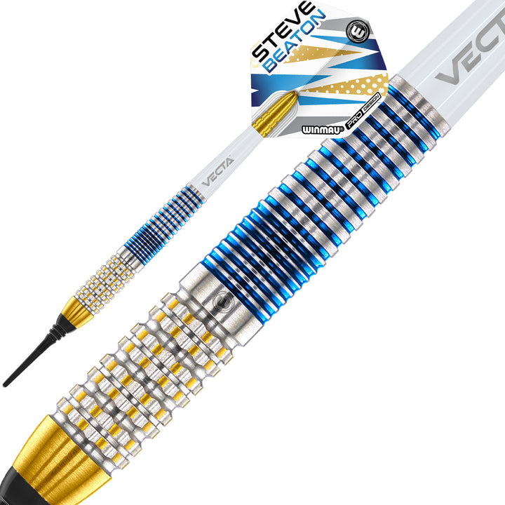 Steve Beaton Legacy Edition 90% Tungsten Soft Tip Darts by Winmau