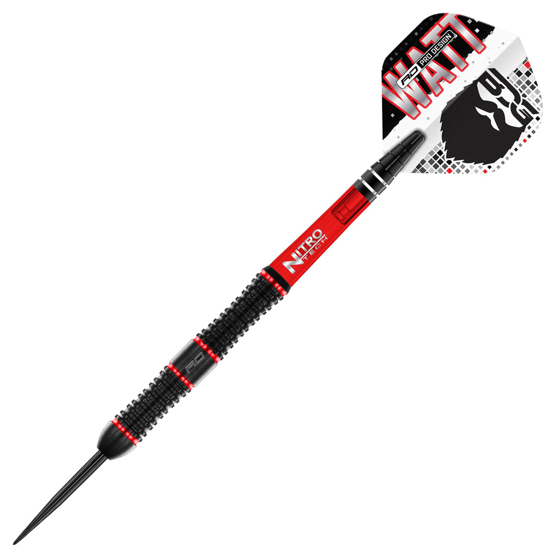 Jason Watt 90% Tungsten Steel Tip Darts by Red Dragon