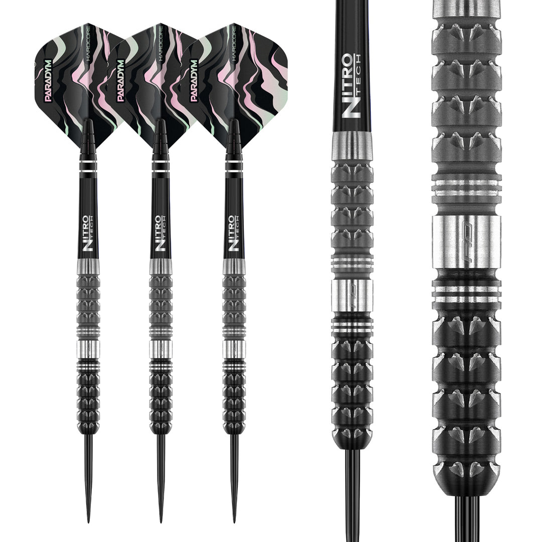 Paradym Tapered 90% Tungsten Steel Tip Darts by Red Dragon