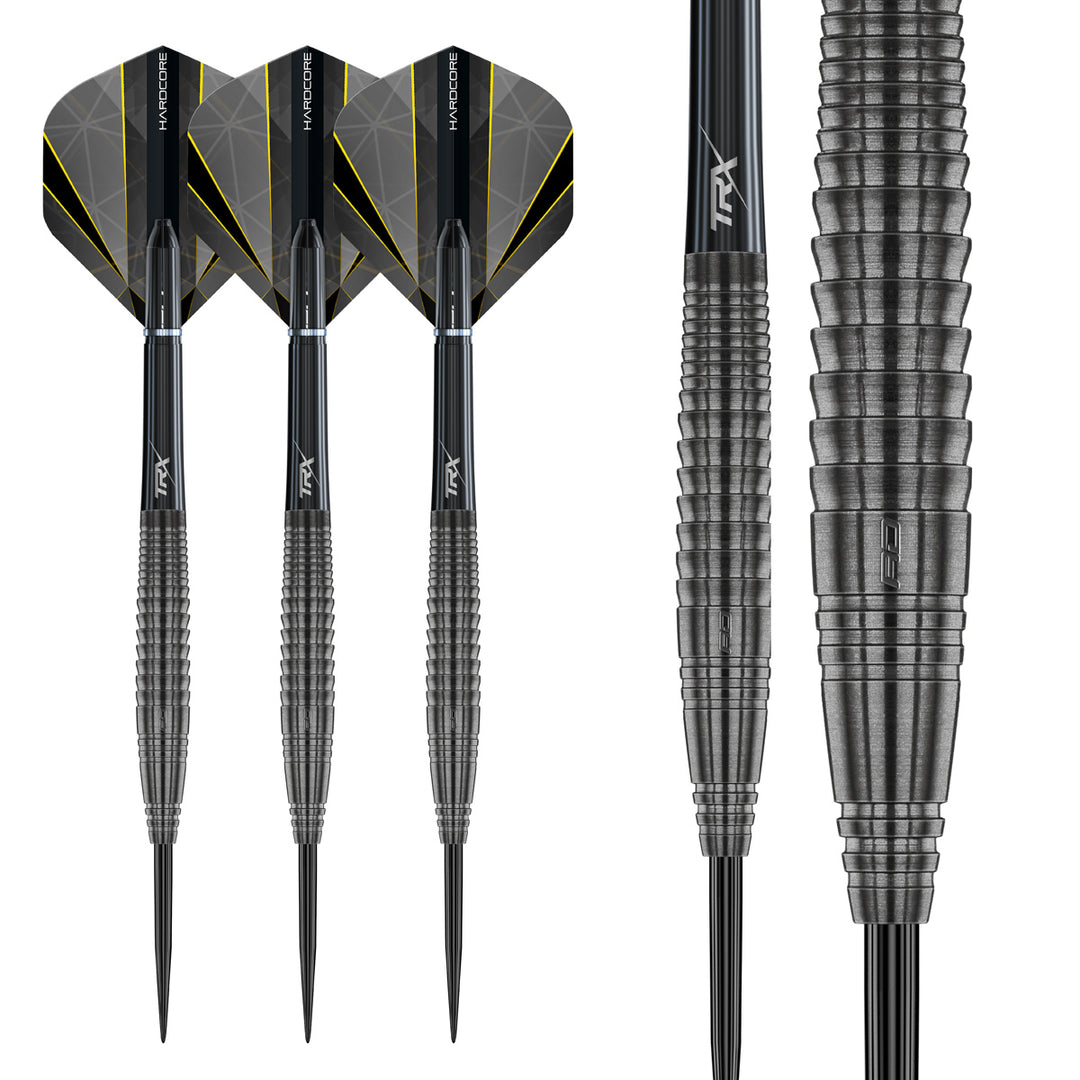 Seren 4 Onyx 90% Tungsten Steel Tip Darts by Red Dragon