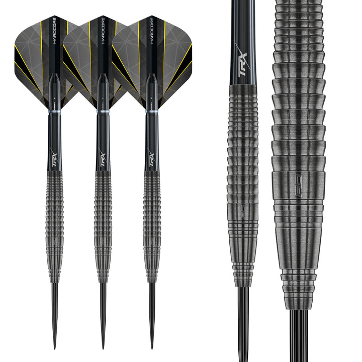 Seren 4 Onyx 90% Tungsten Steel Tip Darts by Red Dragon