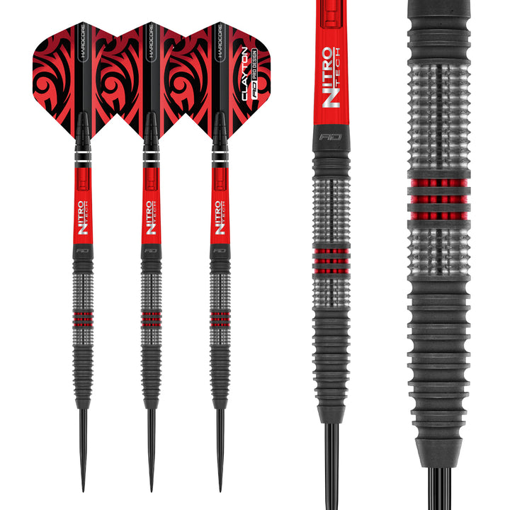 Jonny Clayton Hiraeth 90% Tungsten Steel Tip Darts by Red Dragon