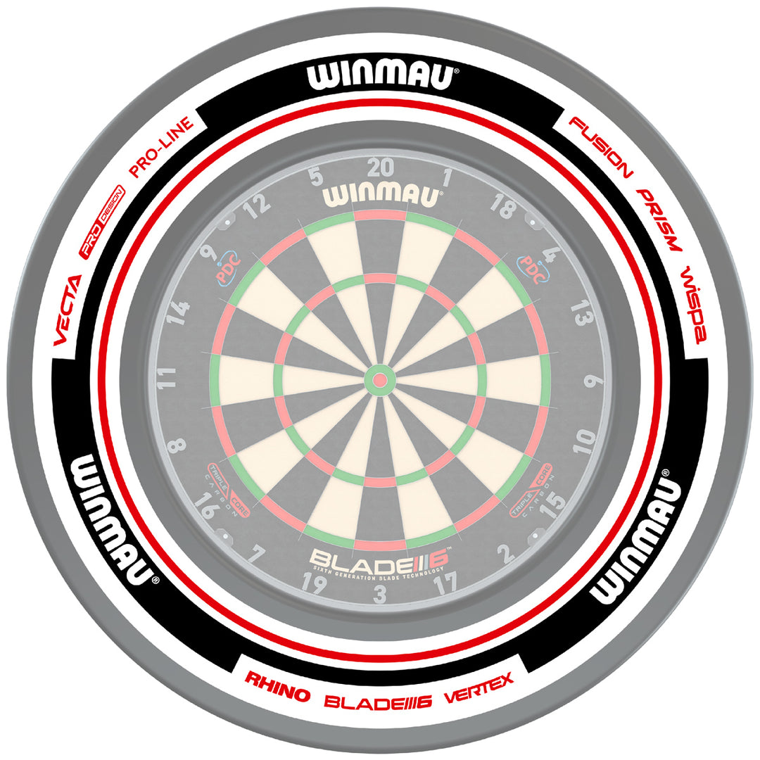 Advance White & Red Surround by Winmau