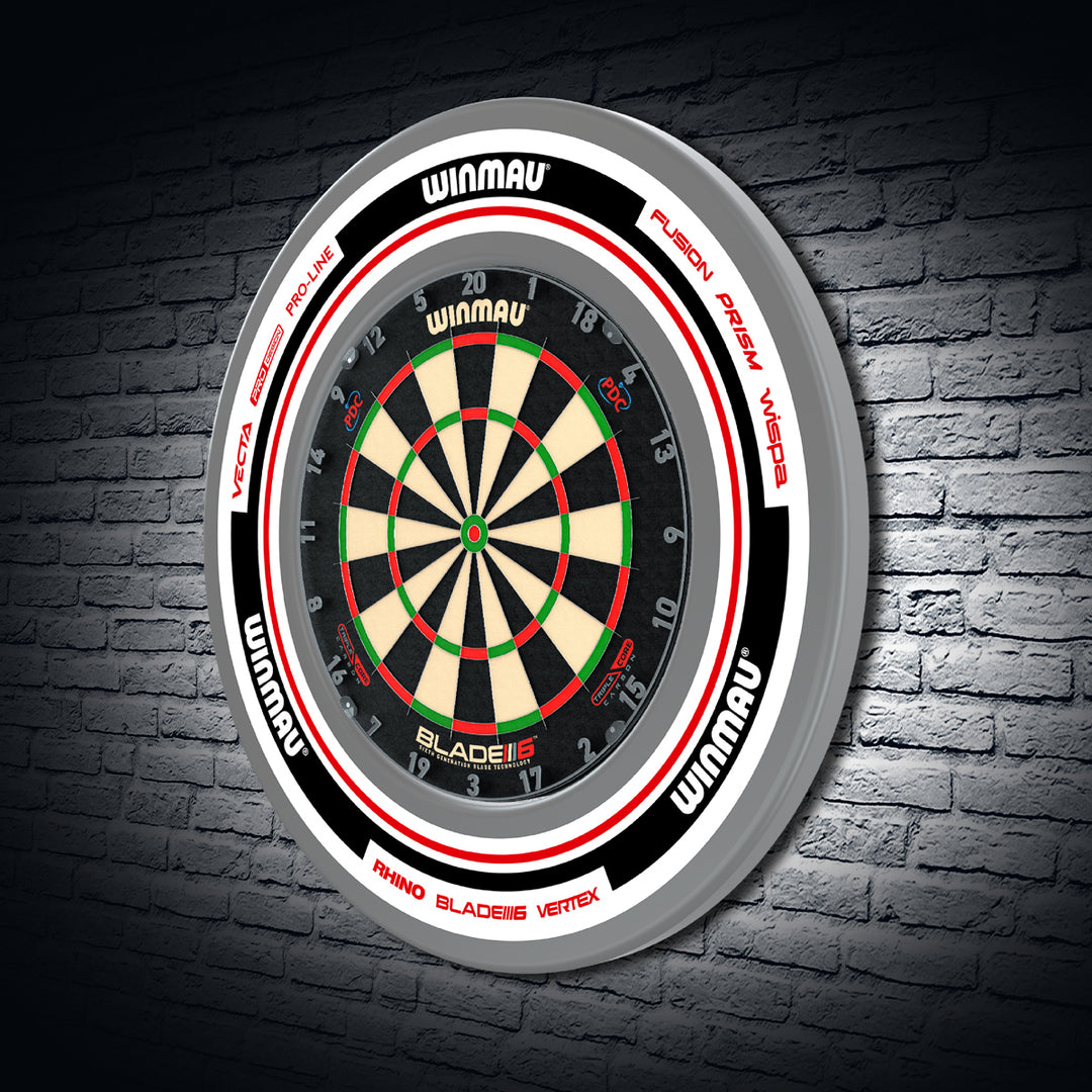 Advance White & Red Surround by Winmau