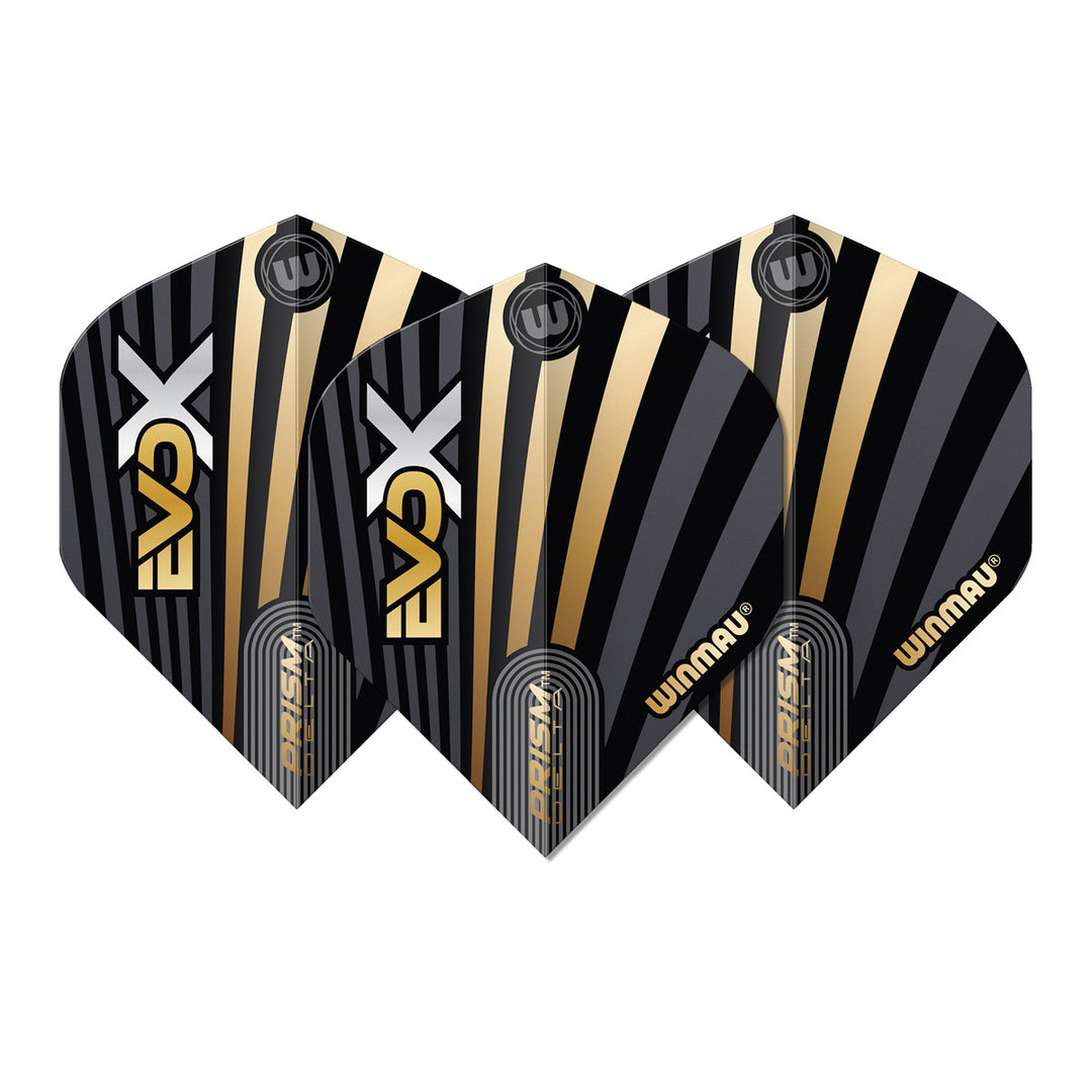 Prism Delta MvG Evo X Delta Magic No2 Dart Flights by Winmau