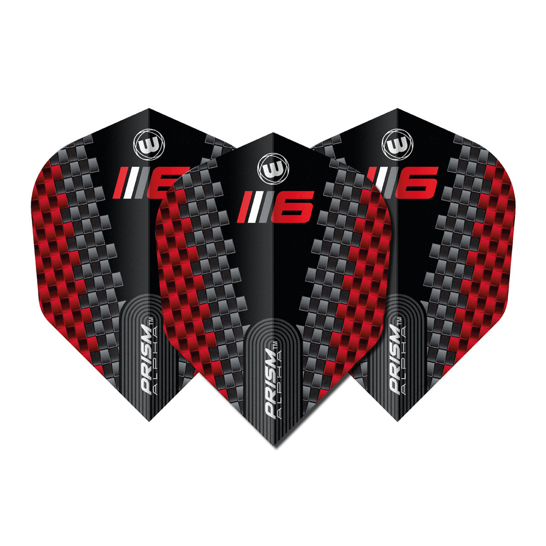 Prism Alpha Blade 6 Chevron No6 Dart Flights by Winmau