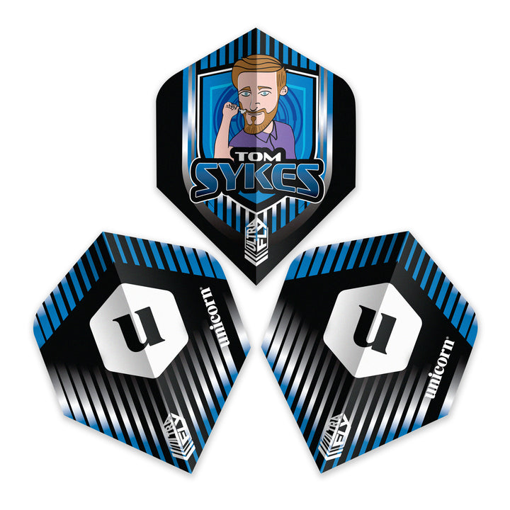 Tom Sykes Ultrafly Plus Dart Flights by Unicorn