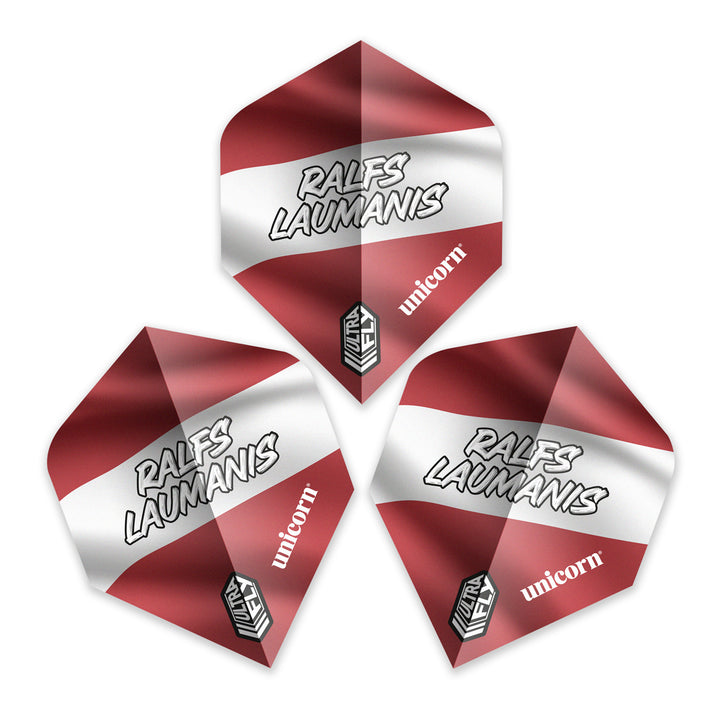 Ralfs Laumanis Ultrafly Plus Dart Flights by Unicorn