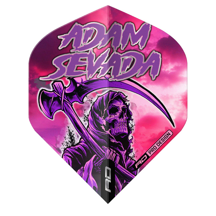 Adam Sevada Hardcore Premium No2 Dart Flights by Red Dragon