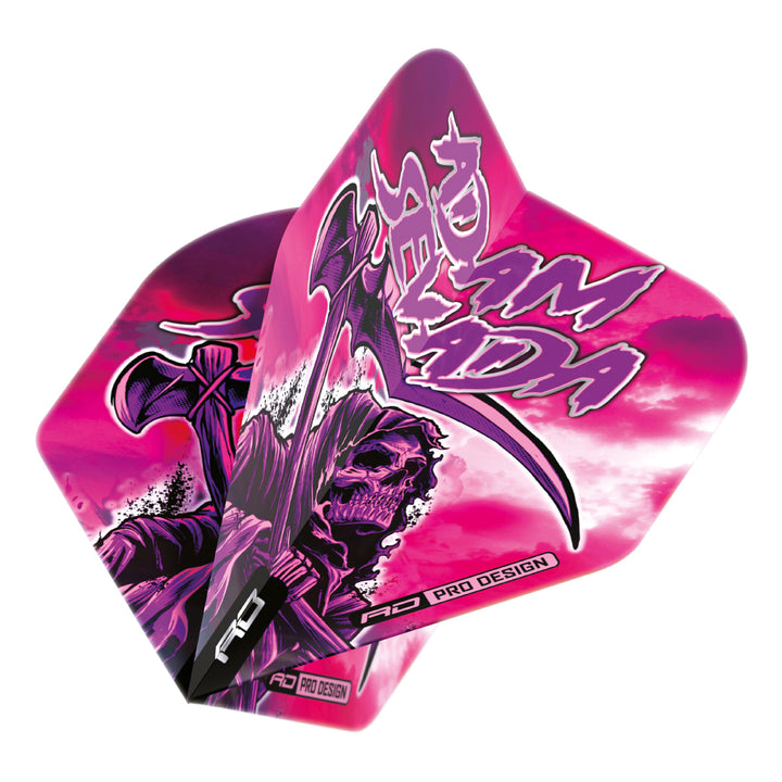 Adam Sevada Hardcore Premium No2 Dart Flights by Red Dragon