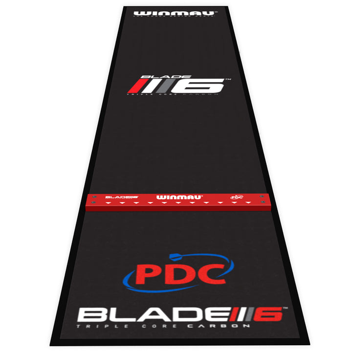 Pro Zone Precision Blade 6 Soft Feel Dart Mat & Integrated Oche by Winmau