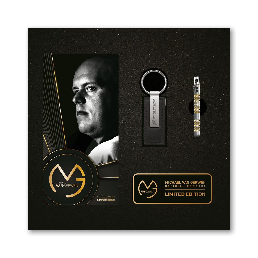 Michael van Gerwen MvG 5 Year Anniversary Limited Edition 90% Tungsten Steel Tip Darts by Winmau