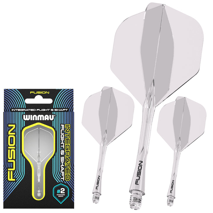 Fusion Integrated Flight & Shaft Clear Short No2 by Winmau