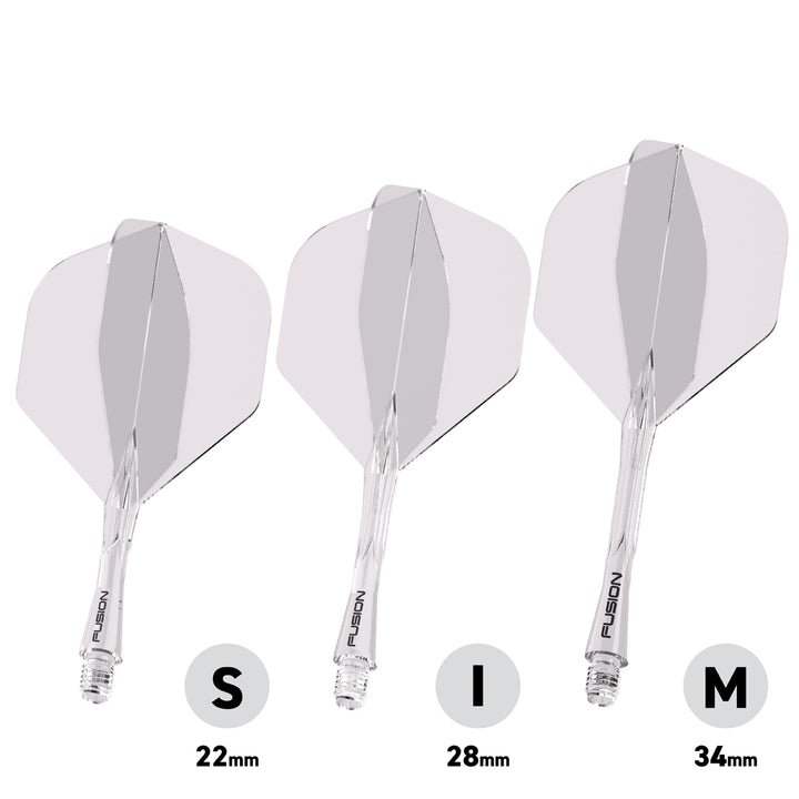 Fusion Integrated Flight & Shaft Clear Short No2 by Winmau