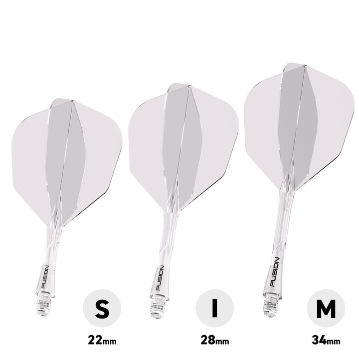 Fusion Integrated Flight & Shaft Clear Short No6 by Winmau