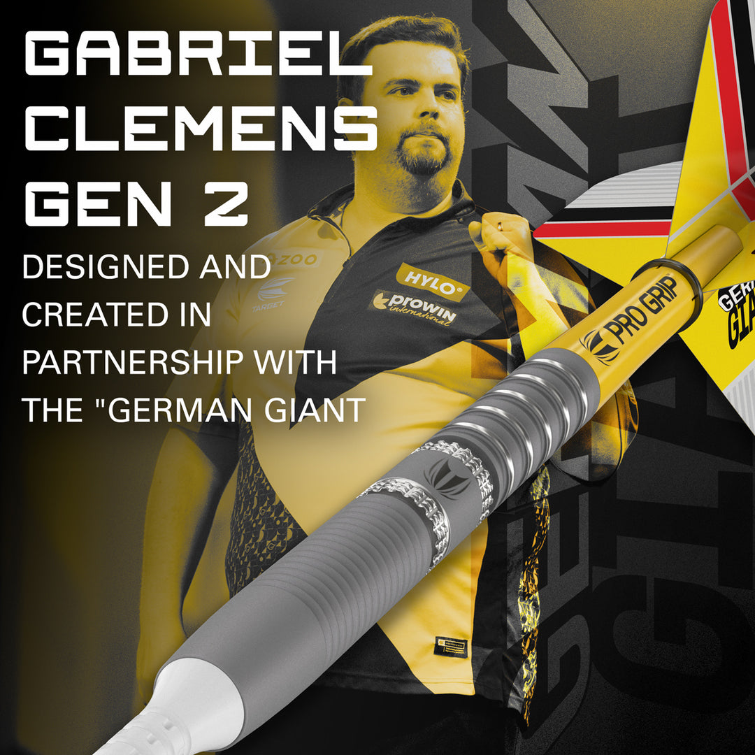 Gabriel Clemens G2 90% Tungsten Soft Tip Darts by Target