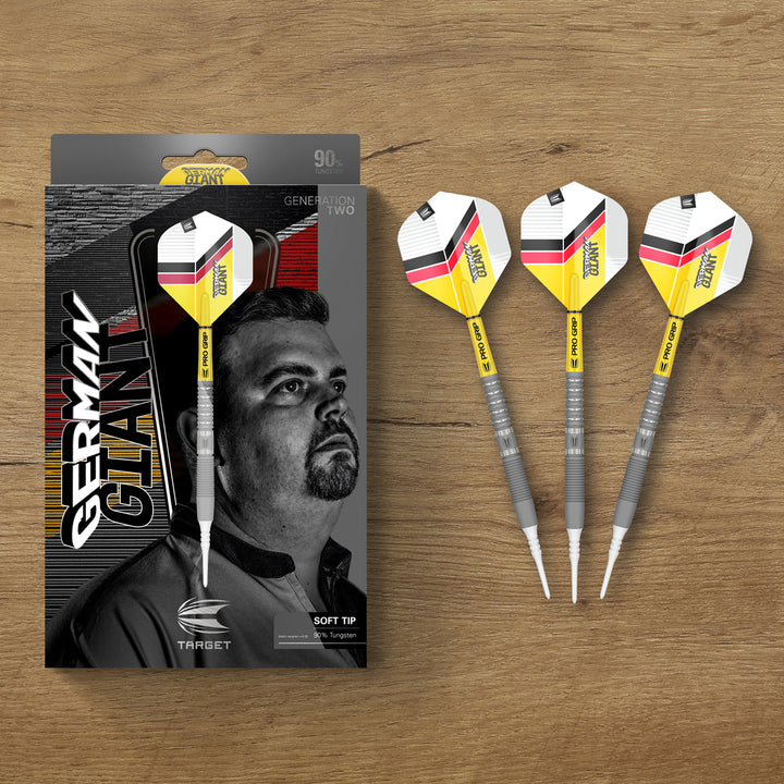 Gabriel Clemens G2 90% Tungsten Soft Tip Darts by Target