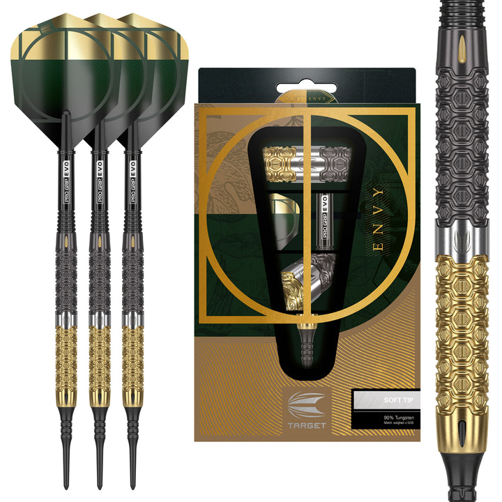 Cult Envy 10 90% Tungsten Soft Tip Darts by Target