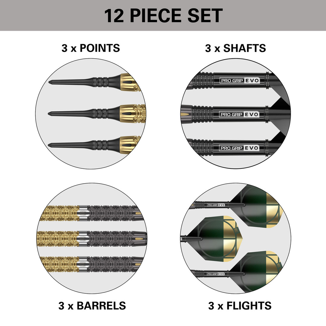 Cult Envy 10 90% Tungsten Soft Tip Darts by Target