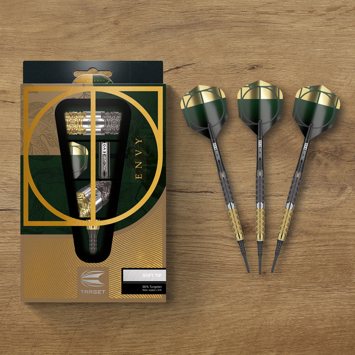 Cult Envy 10 90% Tungsten Soft Tip Darts by Target