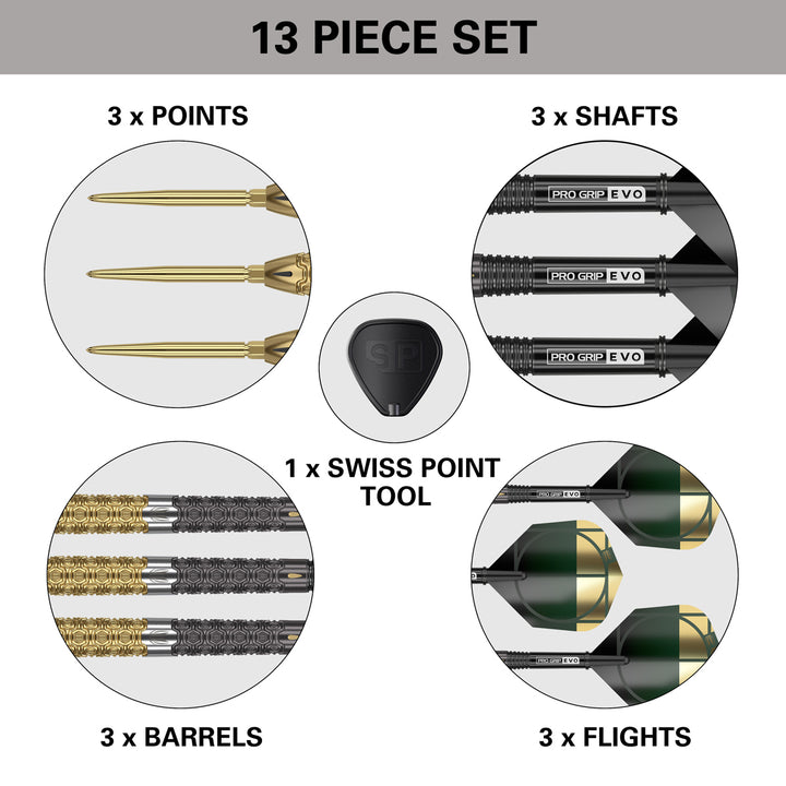 Cult Envy 02 90% Tungsten SP Steel Tip Darts by Target