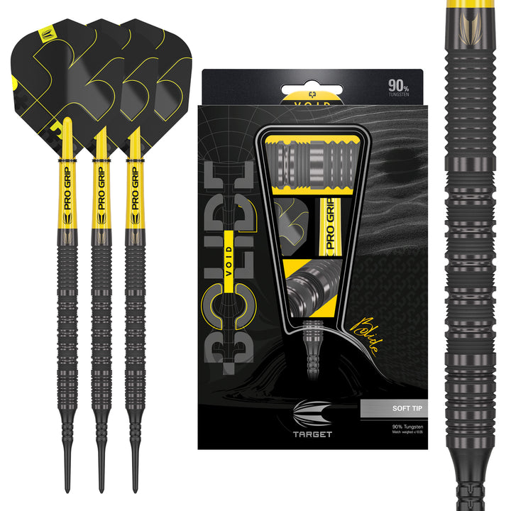 Bolide Void 10 90% Tungsten Soft Tip Darts by Target