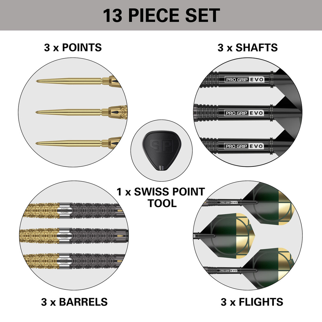 Cult Envy 01 90% Tungsten SP Steel Tip Darts by Target