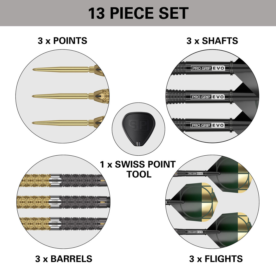 Cult Envy 03 90% Tungsten SP Steel Tip Darts by Target