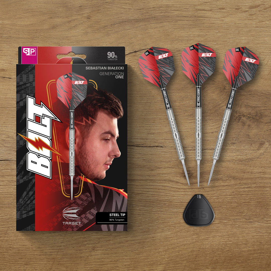 Sebastian Bialecki 90% Tungsten SP Steel Tip Darts by Target