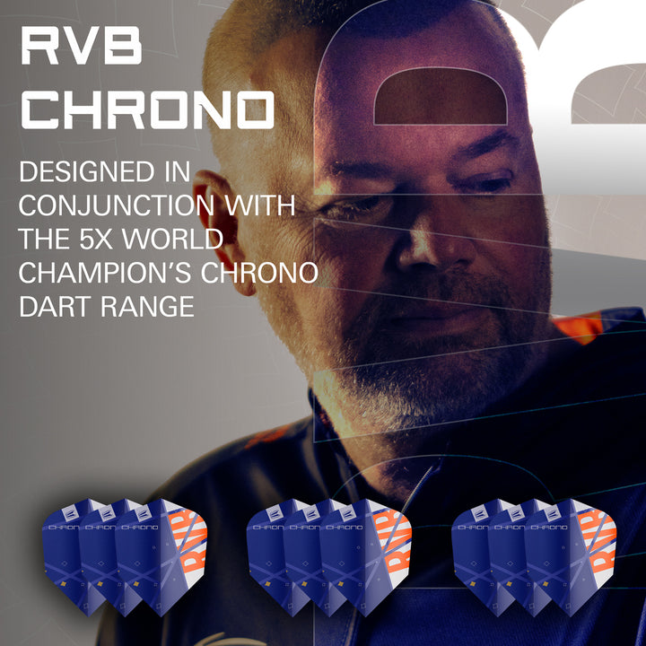 Raymond Van Barneveld Chrono Pro Ultra Dart Flights x 3 Sets by Target