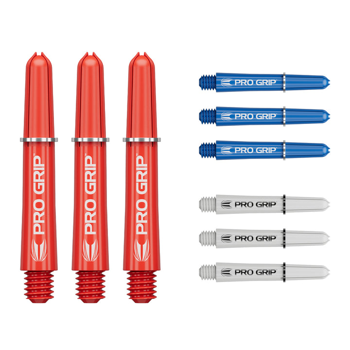 Pro Grip 3 Set Multipack Red, Blue, and White Dart Stems / Shafts by Target