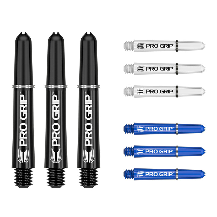 Pro Grip 3 Set Multipack Black, White, and Blue Dart Stems / Shafts by Target