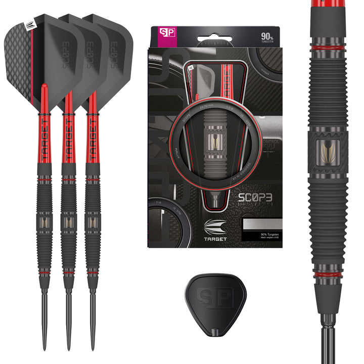 Scope 04 90% Tungsten SP Steel Tip Darts by Target