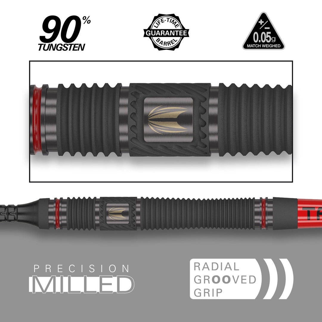 Scope 11 90% Tungsten Soft Tip Darts by Target