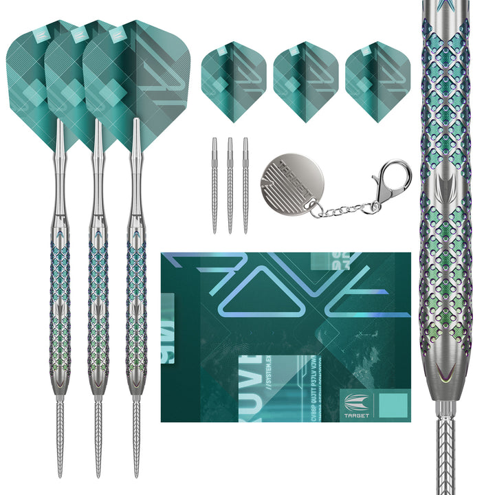 Rove 03 90% Tungsten SP Steel Tip Darts by Target