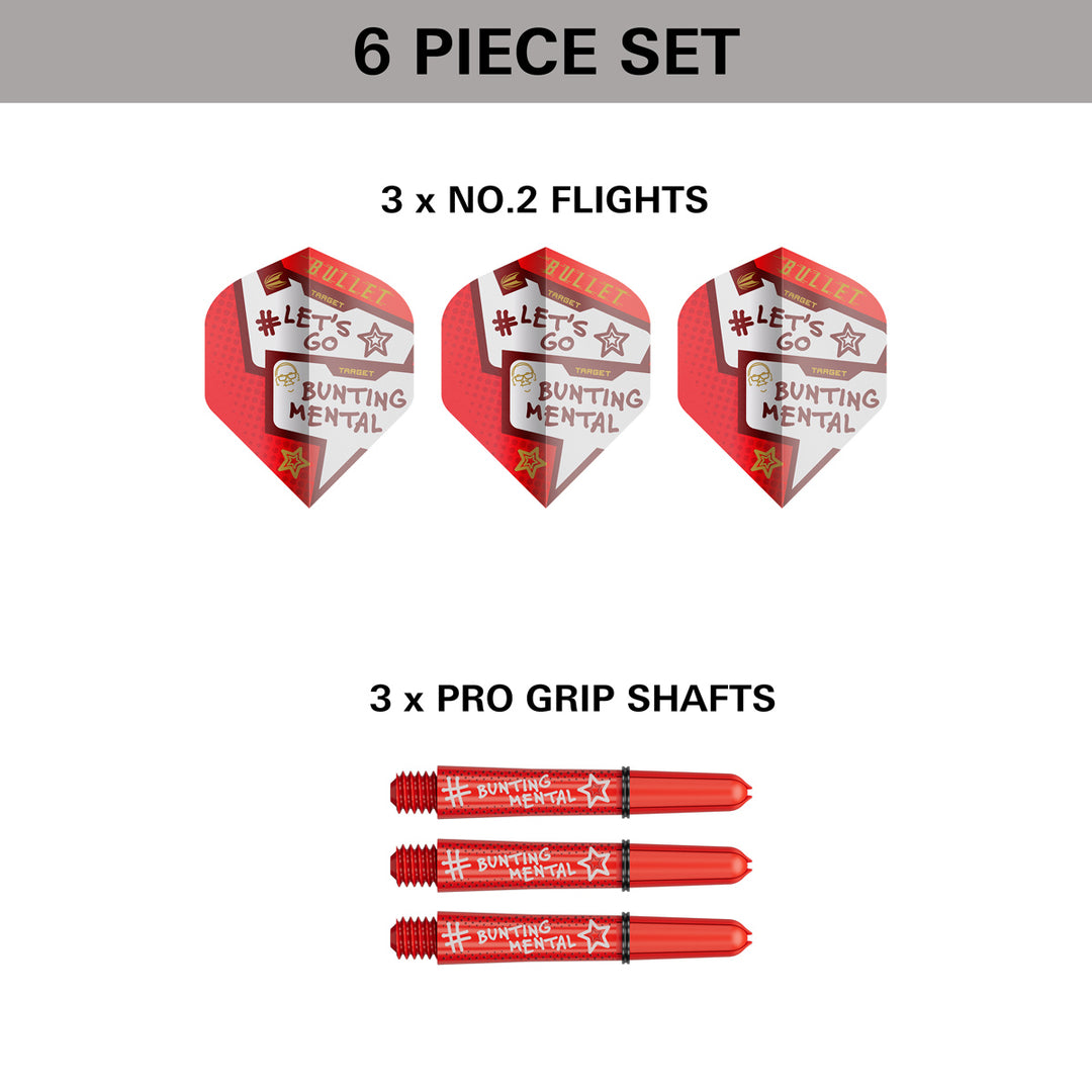 Stephen Bunting No2 Flight & Shaft Kit by Target